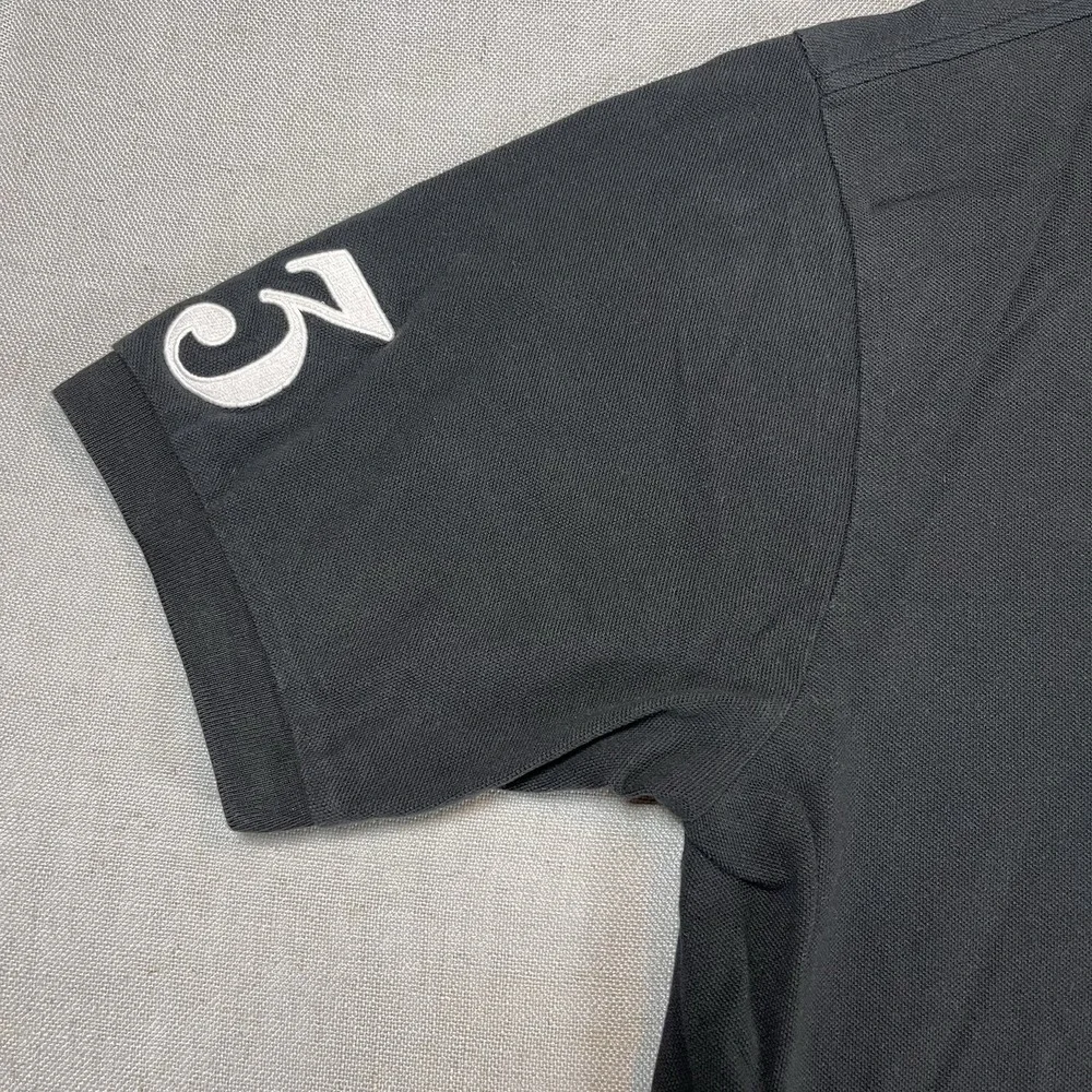 POLO Ralph Lauren Polo Shirt Men's 2XLT Black Big Pony #3 Sleeve‎ Classic Fit